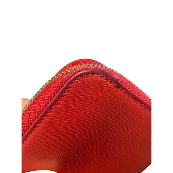 Salvatore Ferragamo Red Saffino Vara Ribbon long wallet Zip - Picture 10 of 13